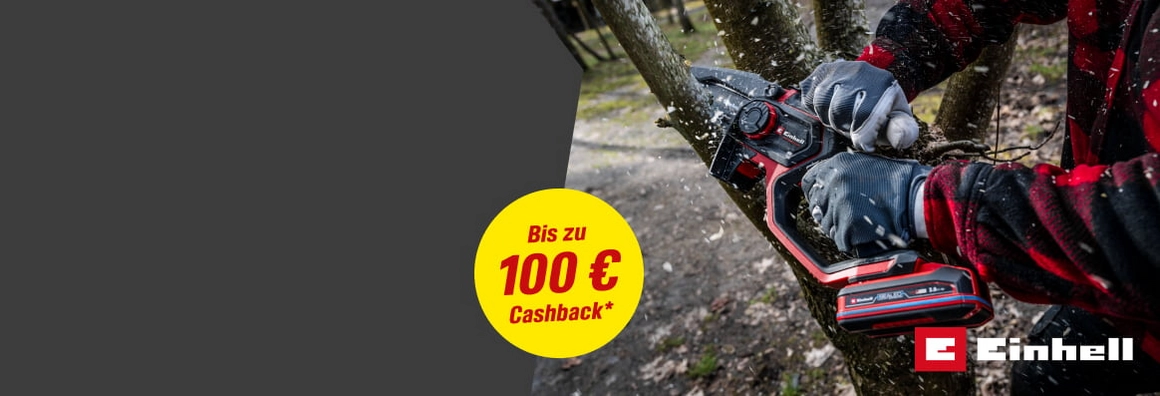 Bis zu 100 € Cashback*